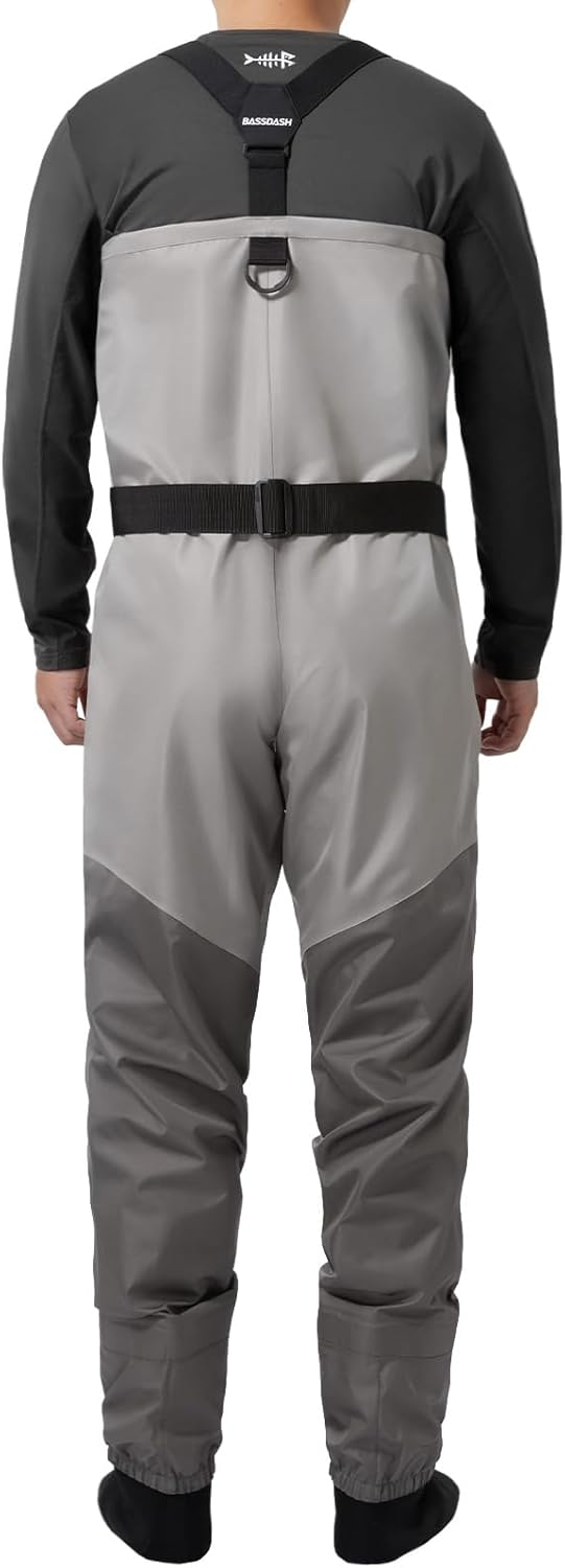BASSDASH FW08 Men’s Breathable Waders Waterproof Fly Fishing Chest Fishing - Image 2