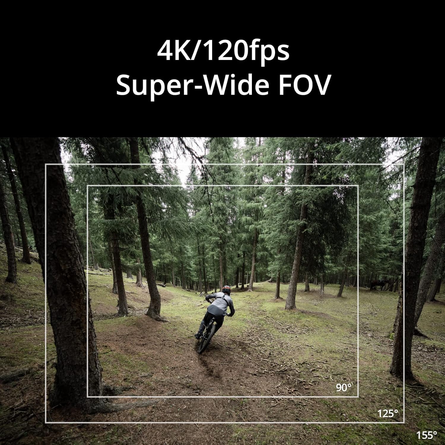 DJI Osmo Action 3 Adventure Combo, Waterproof Action Camera with 4K HDR, 10-Bit Color Depth, HorizonSteady, Cold Resistant & Long-Lasting, Extension Rod, Vlogging Camera for YouTube - Image 2