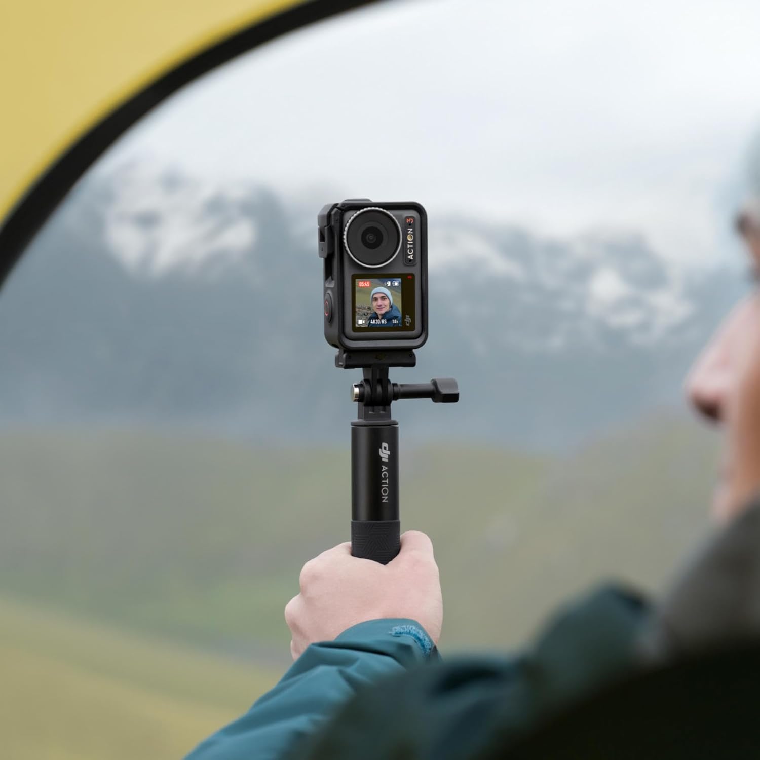 DJI Osmo Action 3 Adventure Combo, Waterproof Action Camera with 4K HDR, 10-Bit Color Depth, HorizonSteady, Cold Resistant & Long-Lasting, Extension Rod, Vlogging Camera for YouTube - Image 6